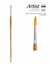KCK PREMIUM ROUND LONG HANDLE BRUSH - BR 121R #11